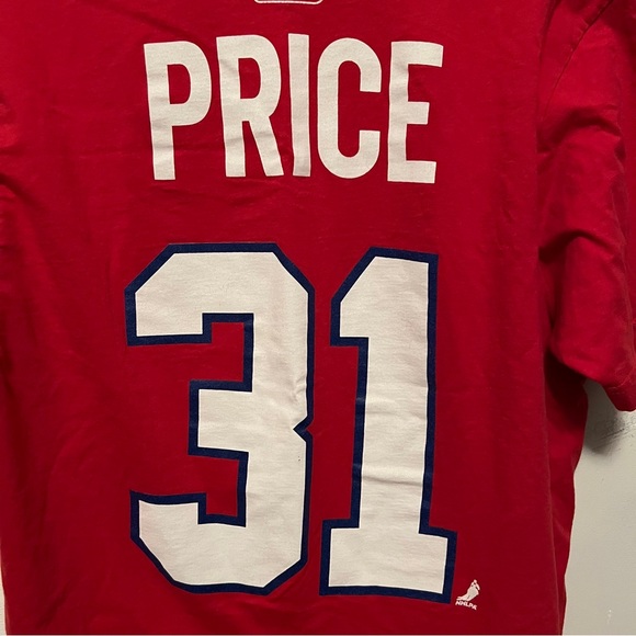 Carey Price Montreal‎ Canadiens T-shirt Fits Small/Medium NHL - Picture 6 of 8